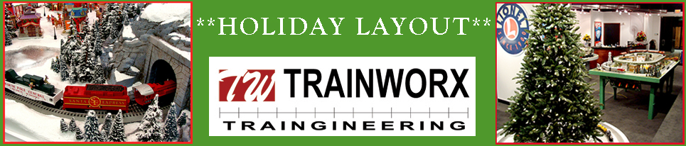 Holiday Train Layouts by TW Trainworx